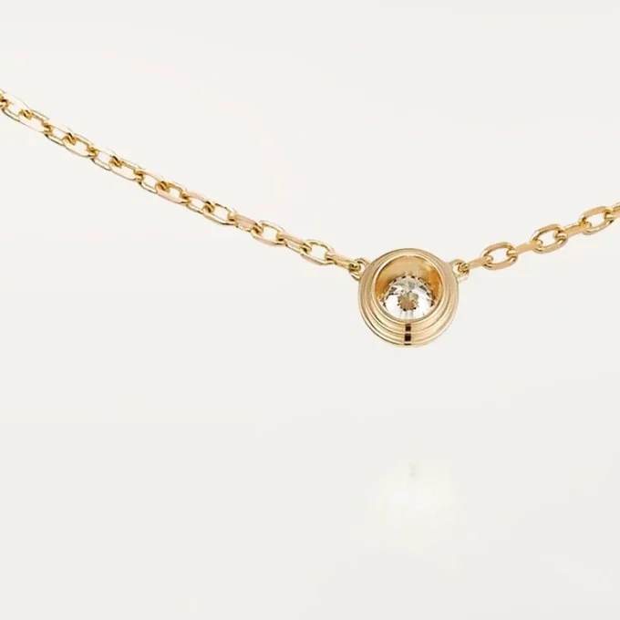 Colier Diamants Legers, Sm – Aur galben, Diamant – Cartier