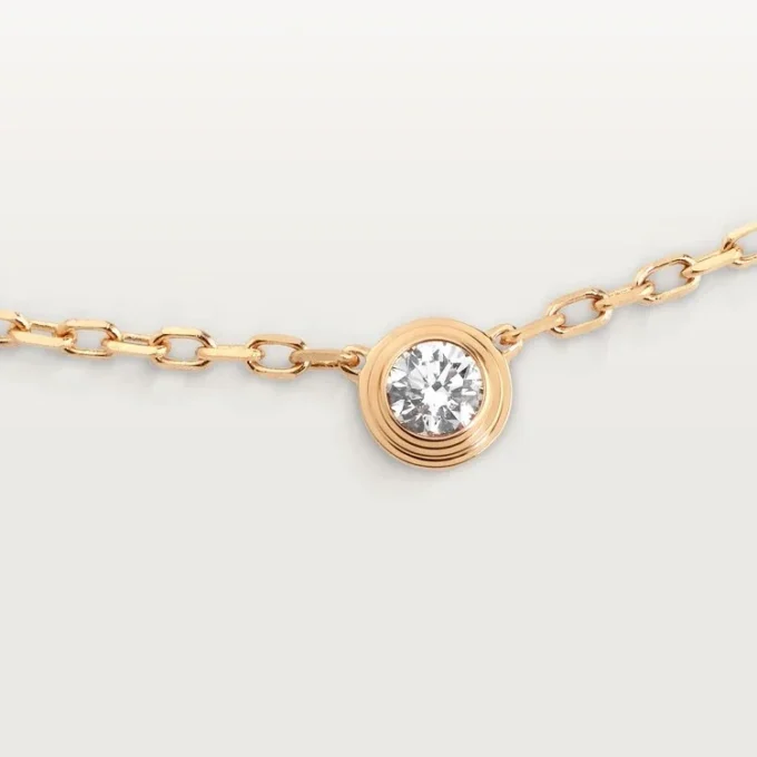 Colier Diamants Legers, Sm – Aur galben, Diamant – Cartier