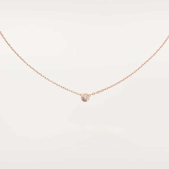Colier Diamants Legers, Sm – Aur roz, Diamant – Cartier
