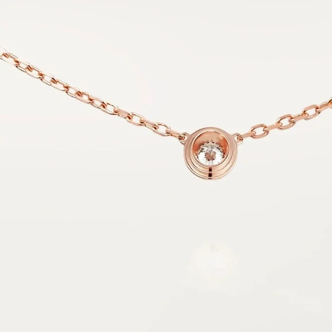 Colier Diamants Legers, Sm – Aur roz, Diamant – Cartier