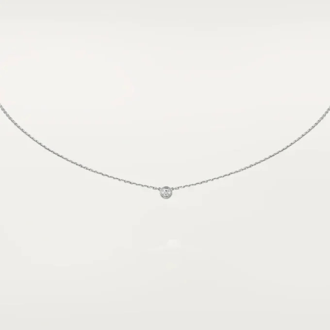 Colier Diamants Legers XS – Aur alb, Diamant – Cartier