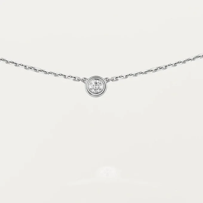 Colier Diamants Legers XS – Aur alb, Diamant – Cartier