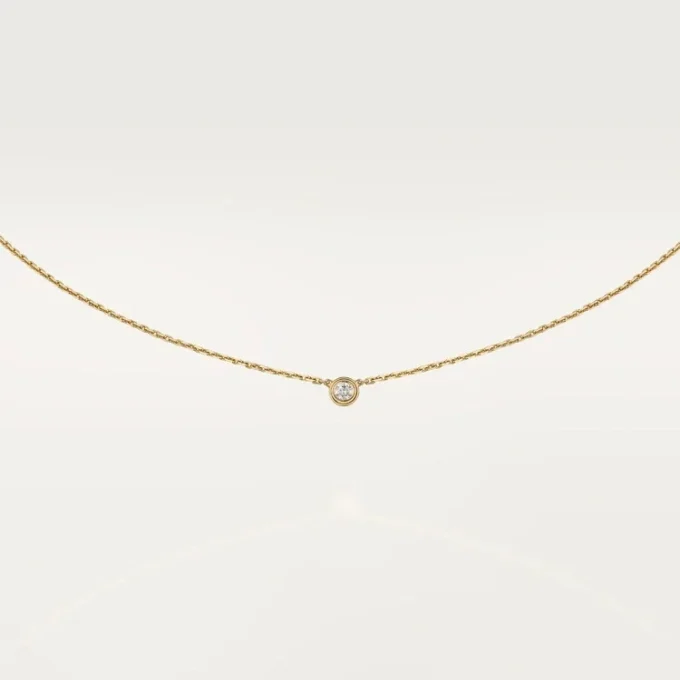 Colier Diamants Legers XS – Aur galben, Diamant – Cartier
