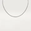 Colier Essential Lines – Aur alb, Diamante – Cartier