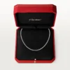 Colier Essential Lines – Aur alb, Diamante – Cartier