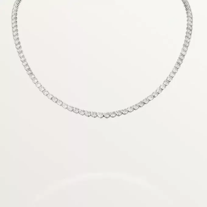 Colier Essential Lines – Platină, Diamante – Cartier
