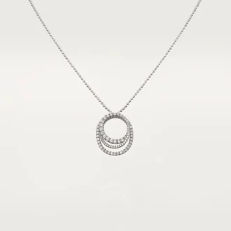 Colier Etincelle De Cartier – Aur alb, diamante – Cartier