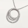 Colier Etincelle De Cartier – Aur alb, diamante – Cartier