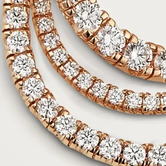 Colier Etincelle De Cartier – Aur roz, Diamante – Cartier