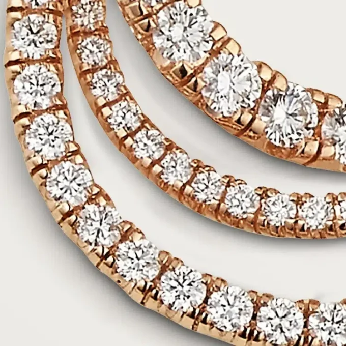 Colier Etincelle De Cartier – Aur roz, Diamante – Cartier