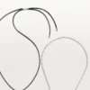 Colier Faune Et Flore De Cartier, mărgele de smarald, pavate