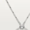 Colier Faune Et Flore De Cartier, picături de smarald, pavate