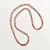 Colier Geometrie & Contraste, Coral, pavat