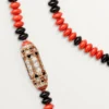 Colier Geometrie & Contraste, Coral, pavat