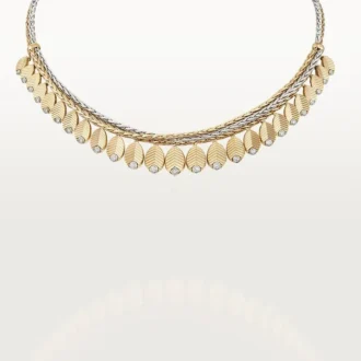 Colier Grain De Cafe, diamante