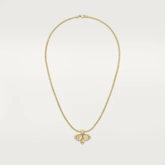 Colier Grain De Cafe, diamante
