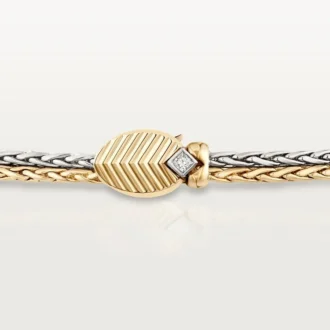 Colier Grain De Cafe, diamante