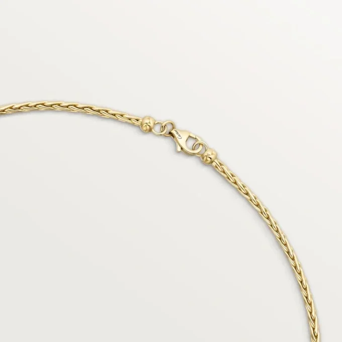 Colier Grain De Cafe, diamante