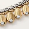 Colier Grain De Cafe, diamante