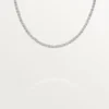 Colier Lignes Essentielles, diamante tăiate în stil briliant