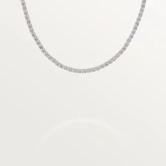 Colier Lignes Essentielles, diamante tăiate în stil briliant