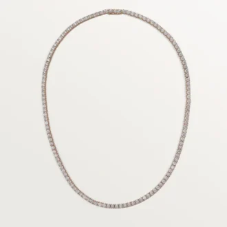 Colier Lignes Essentielles, diamante tăiate în stil briliant