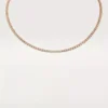 Colier Lignes Essentielles, diamante tăiate în stil briliant