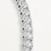 Colier Lignes Essentielles, diamante tăiate în stil briliant