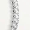 Colier Lignes Essentielles, diamante tăiate în stil briliant