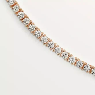 Colier Lignes Essentielles, diamante tăiate în stil briliant