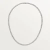 Colier Lignes Essentielles, diamante tăiate în stil briliant
