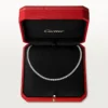 Colier Lignes Essentielles, diamante tăiate în stil briliant