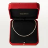 Colier Lignes Essentielles, diamante tăiate în stil briliant