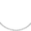 Colier Lignes Essentielles, diamante tăiate oval
