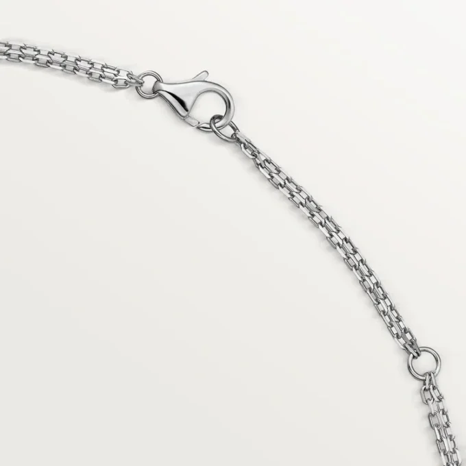 Colier Love, 2 diamante – Aur alb, Diamante – Cartier