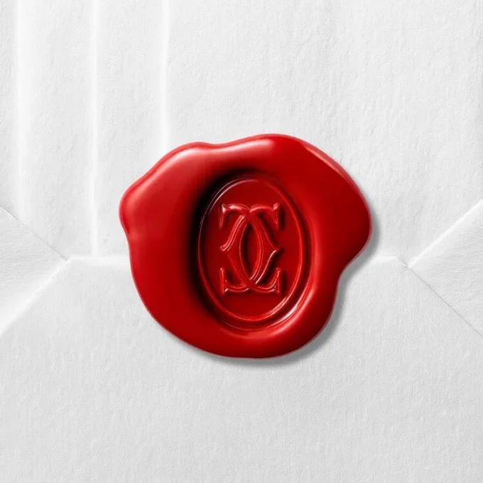 Colier Love, 2 diamante – Aur roz, Diamante – Cartier