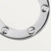 Colier Love, 3 diamante – Aur alb, Diamante – Cartier