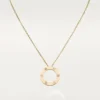 Colier Love, 3 diamante – Aur galben, Diamante – Cartier