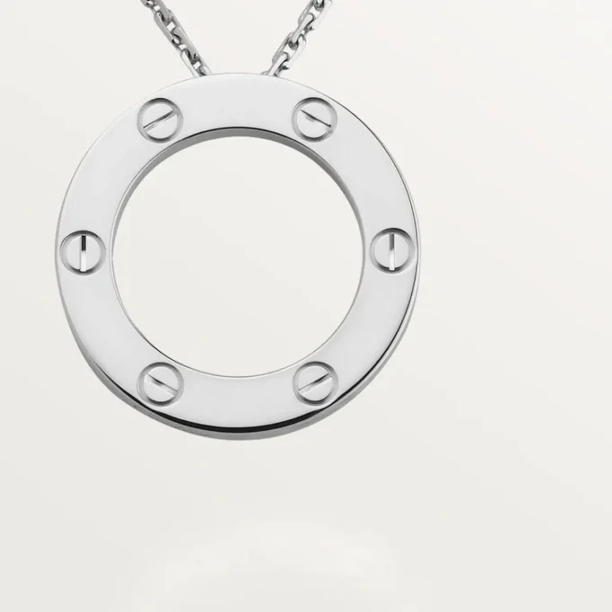 Colier Love – Aur alb – Cartier