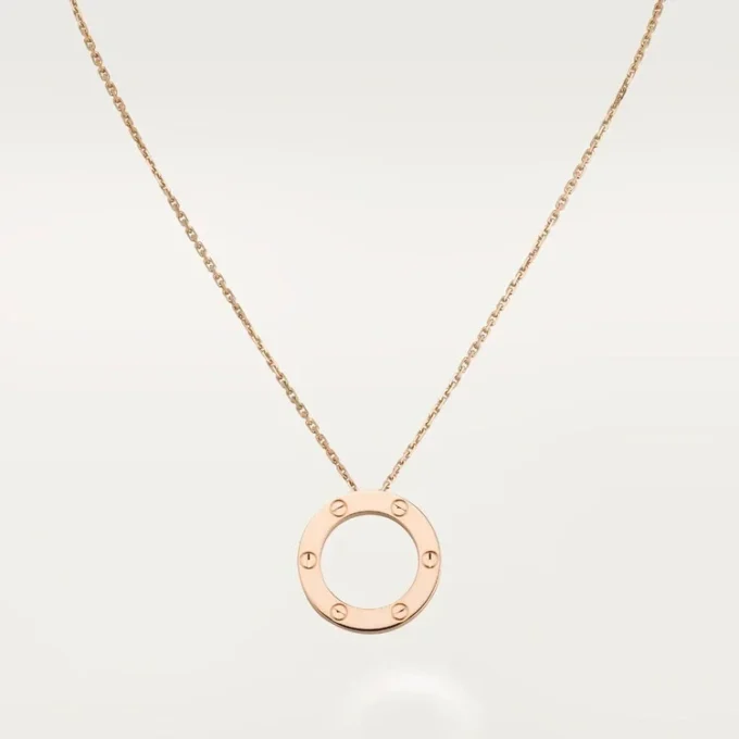 Colier Love – Aur roz – Cartier