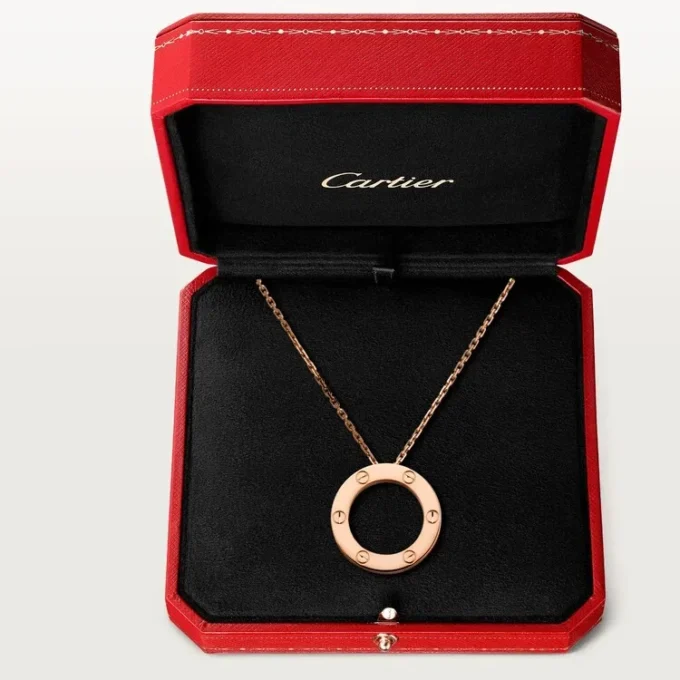 Colier Love – Aur roz – Cartier