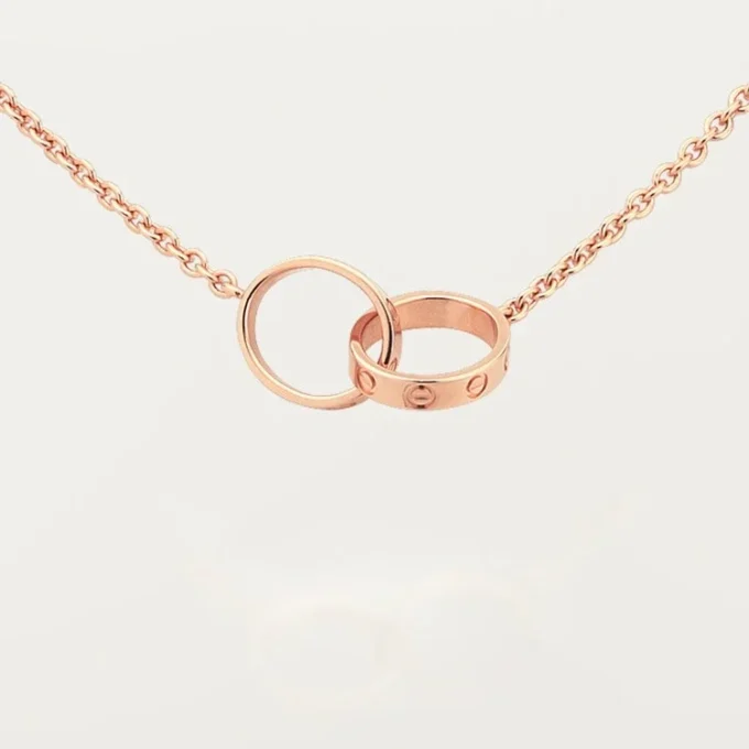 Colier Love – Aur roz – Cartier