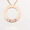 Colier Love – Aur roz – Cartier