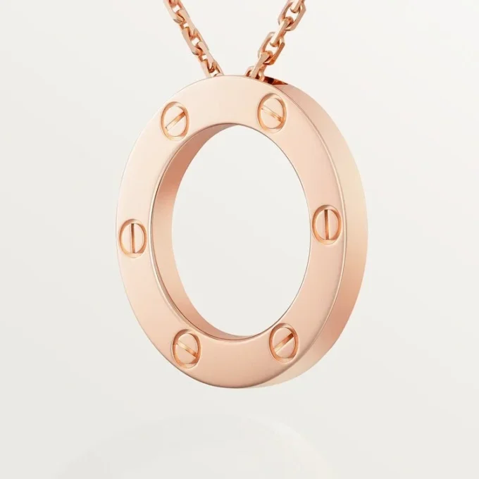 Colier Love – Aur roz – Cartier