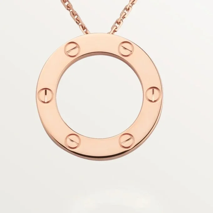 Colier Love – Aur roz – Cartier