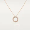 Colier Love – Aur roz, Diamante – Cartier