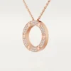 Colier Love – Aur roz, Diamante – Cartier