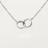 Colier Love, diamante – Aur alb, diamante – Cartier