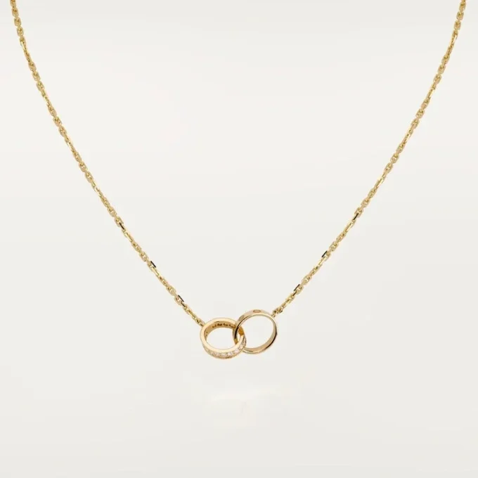 Colier Love, diamante – Aur galben, diamante – Cartier