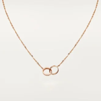 Colier Love, diamante – Aur roz, diamante – Cartier